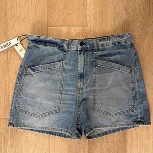 NWT ASKK NY Women's Classic Blue Jean Shorts